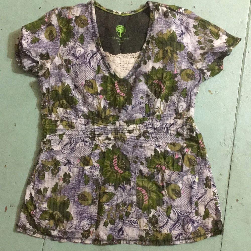 Scrub top xs